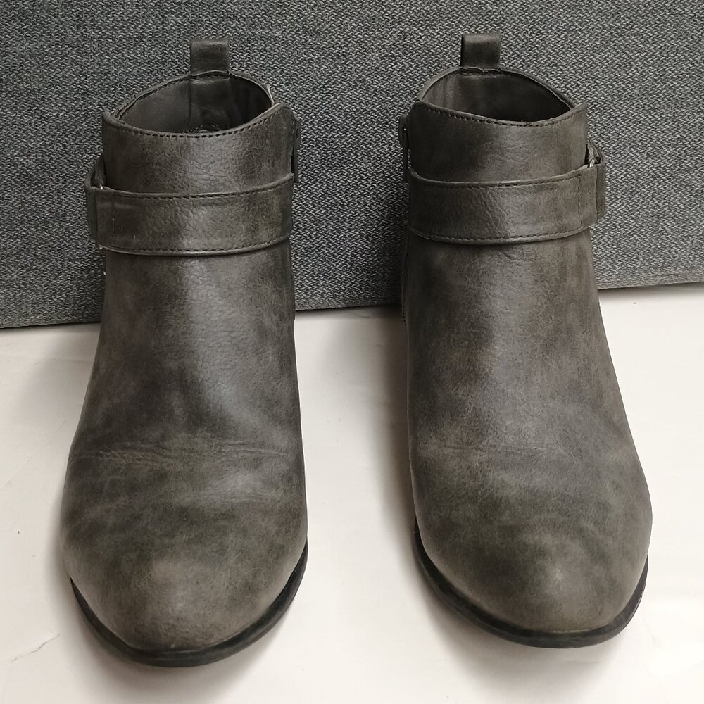 Tilly Faux Suede Ankle Booties